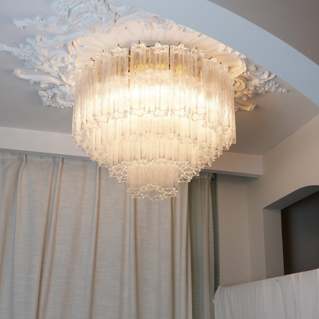 Murano Pink Glass Ceiling Light by FIFTH & BEAM — product view 23