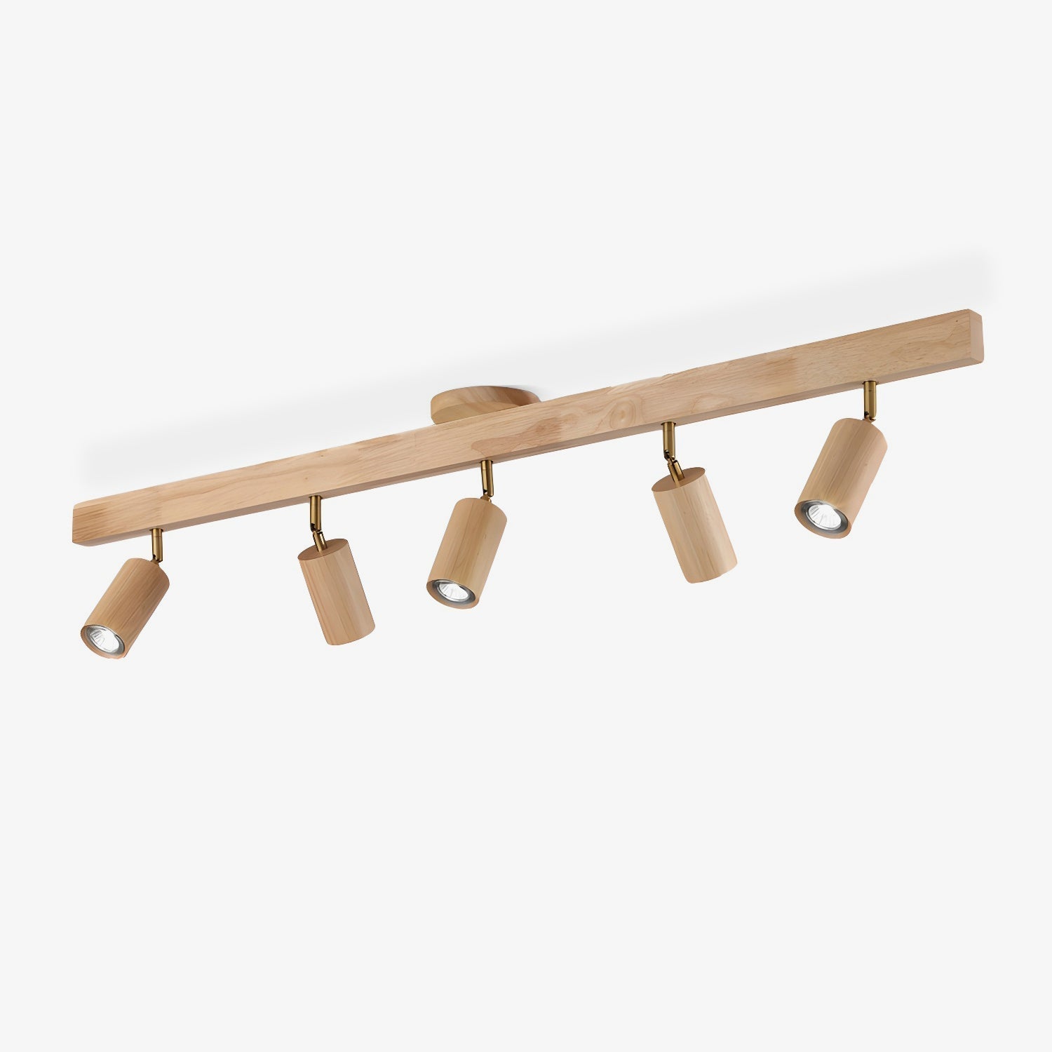 Natural Wood Beam Spotlight Light by FIFTH & BEAM — product view 1