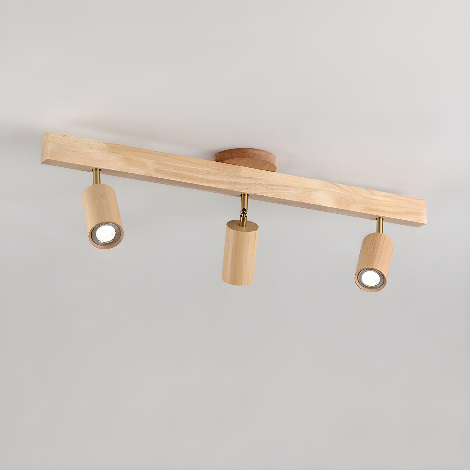 Natural Wood Beam Spotlight Light by FIFTH & BEAM — product view 16