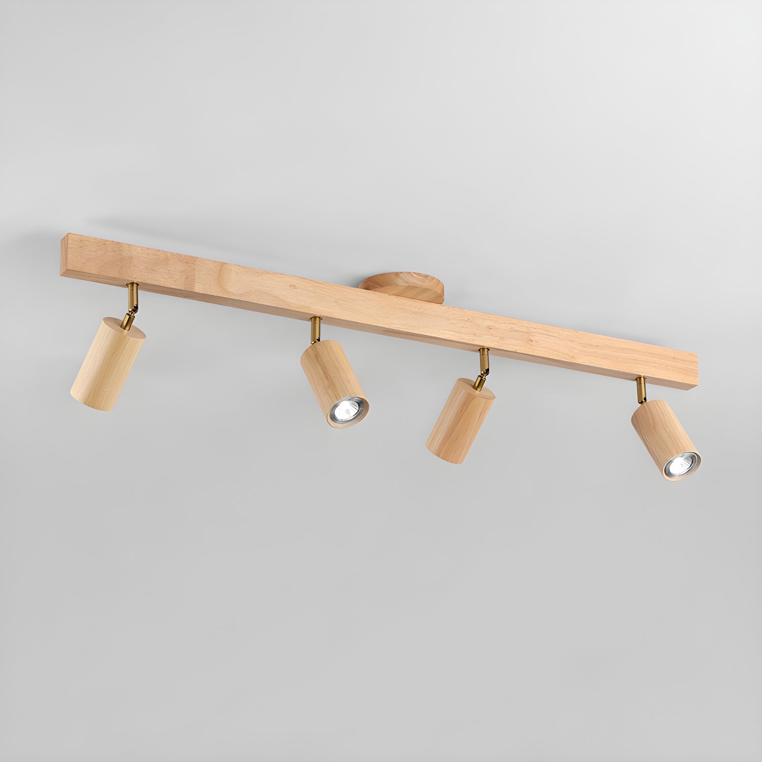 Natural Wood Beam Spotlight Light by FIFTH & BEAM — product view 17