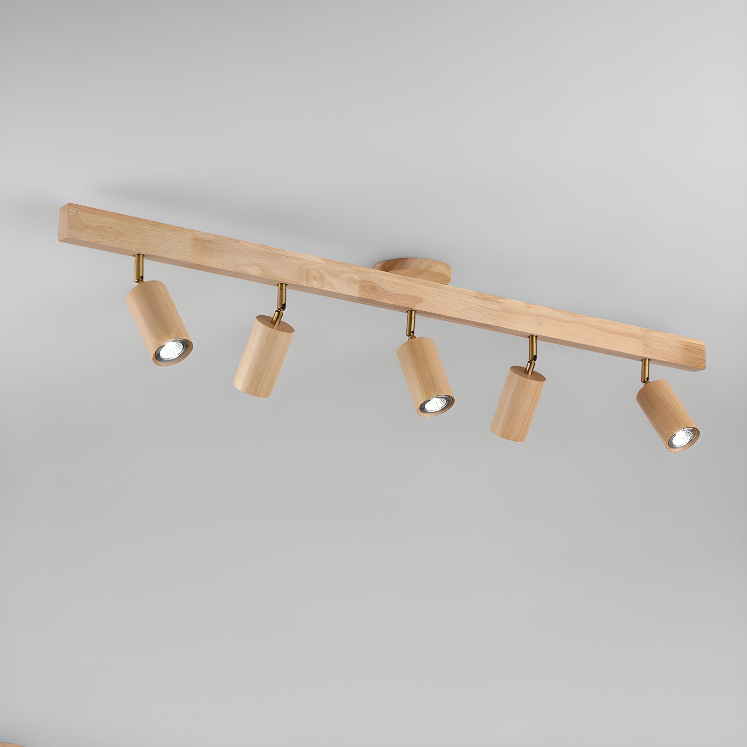Natural Wood Beam Spotlight Light by FIFTH & BEAM — product view 18