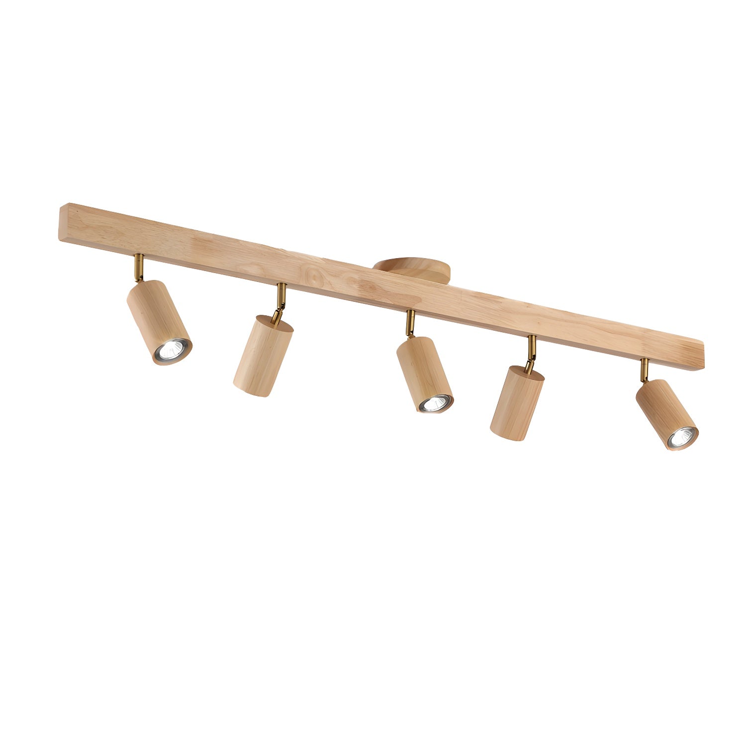 Natural Wood Beam Spotlight Light by FIFTH & BEAM — product view 24