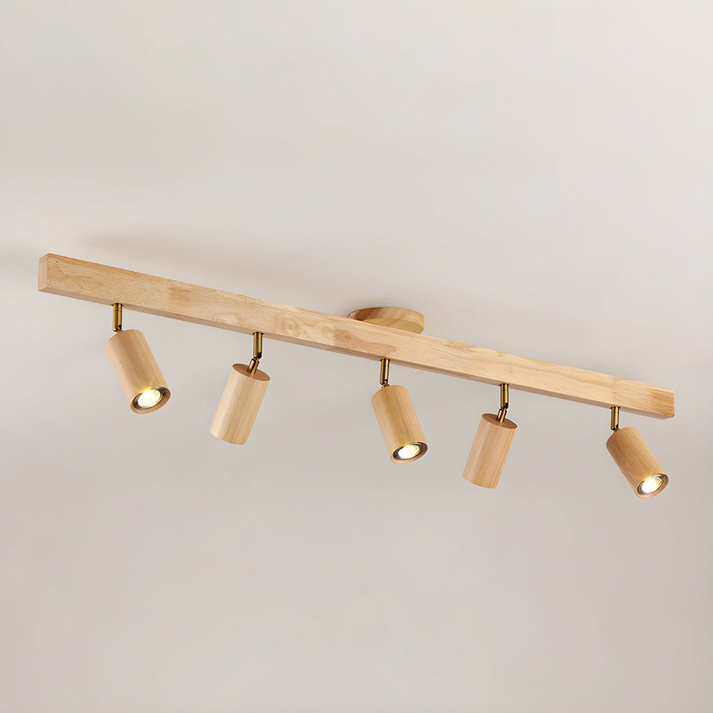 Natural Wood Beam Spotlight Light by FIFTH & BEAM — product view 13