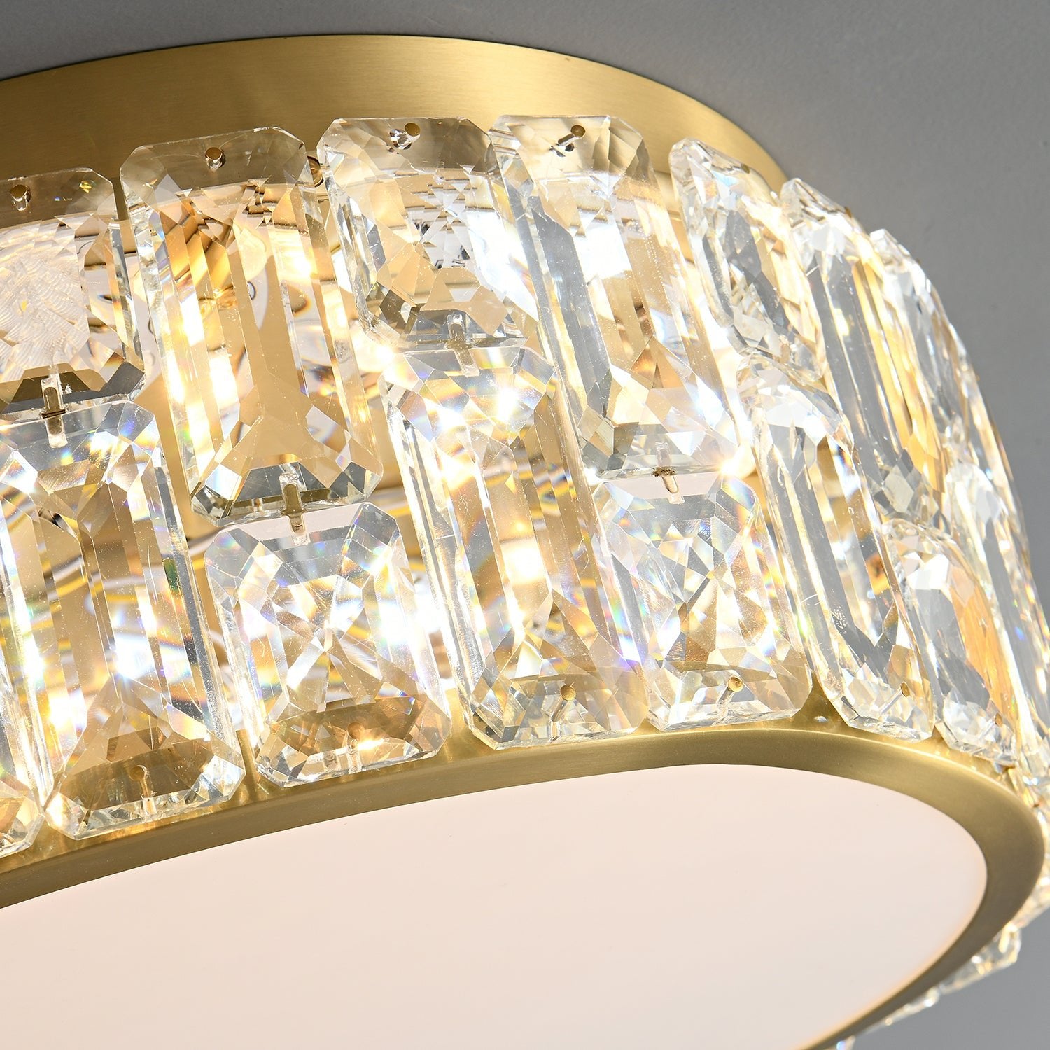 Noctis Crystal Ceiling Lamp by FIFTH & BEAM — product view 4