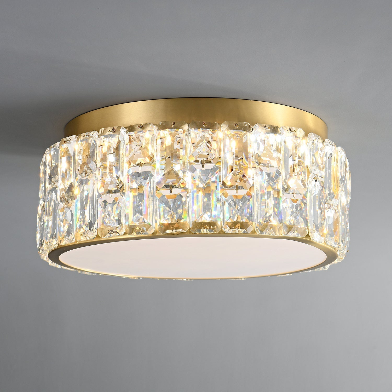 Noctis Crystal Ceiling Lamp by FIFTH & BEAM — product view 2