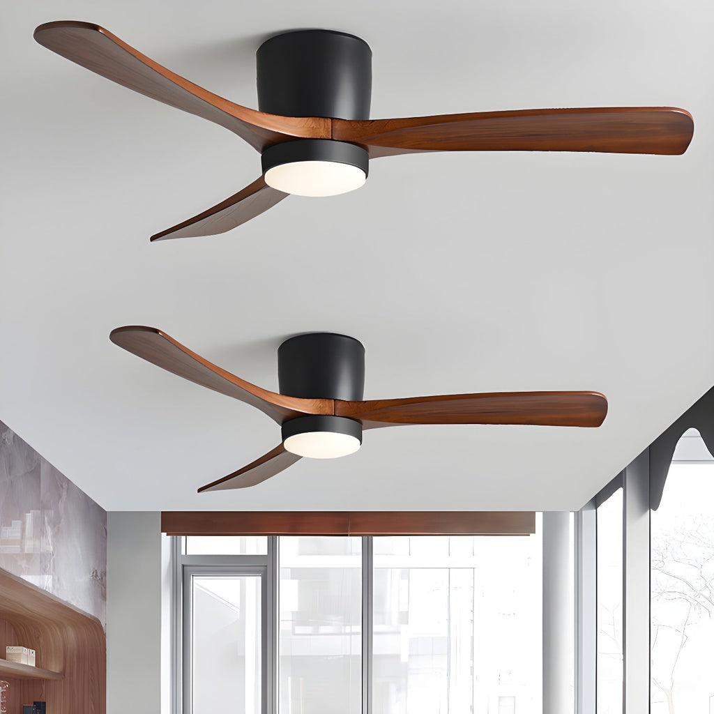 Nordic Wooden 42"/48" Ceiling Fan Light by FIFTH & BEAM — product view 4