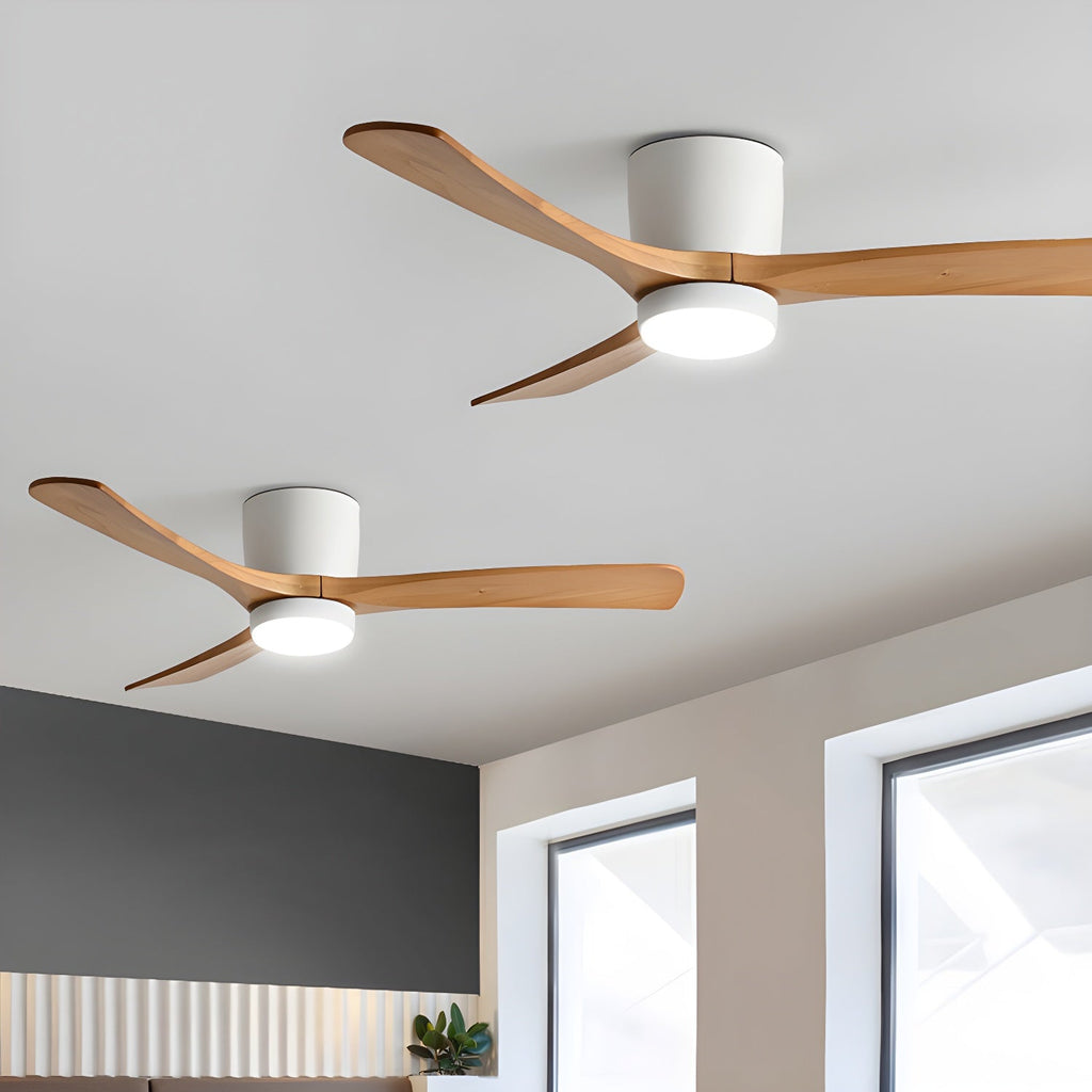 Nordic Wooden 42"/48" Ceiling Fan Light by FIFTH & BEAM — product view 8