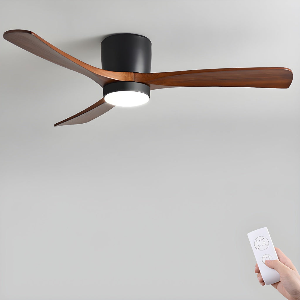 Nordic Wooden 42"/48" Ceiling Fan Light by FIFTH & BEAM — product view 18