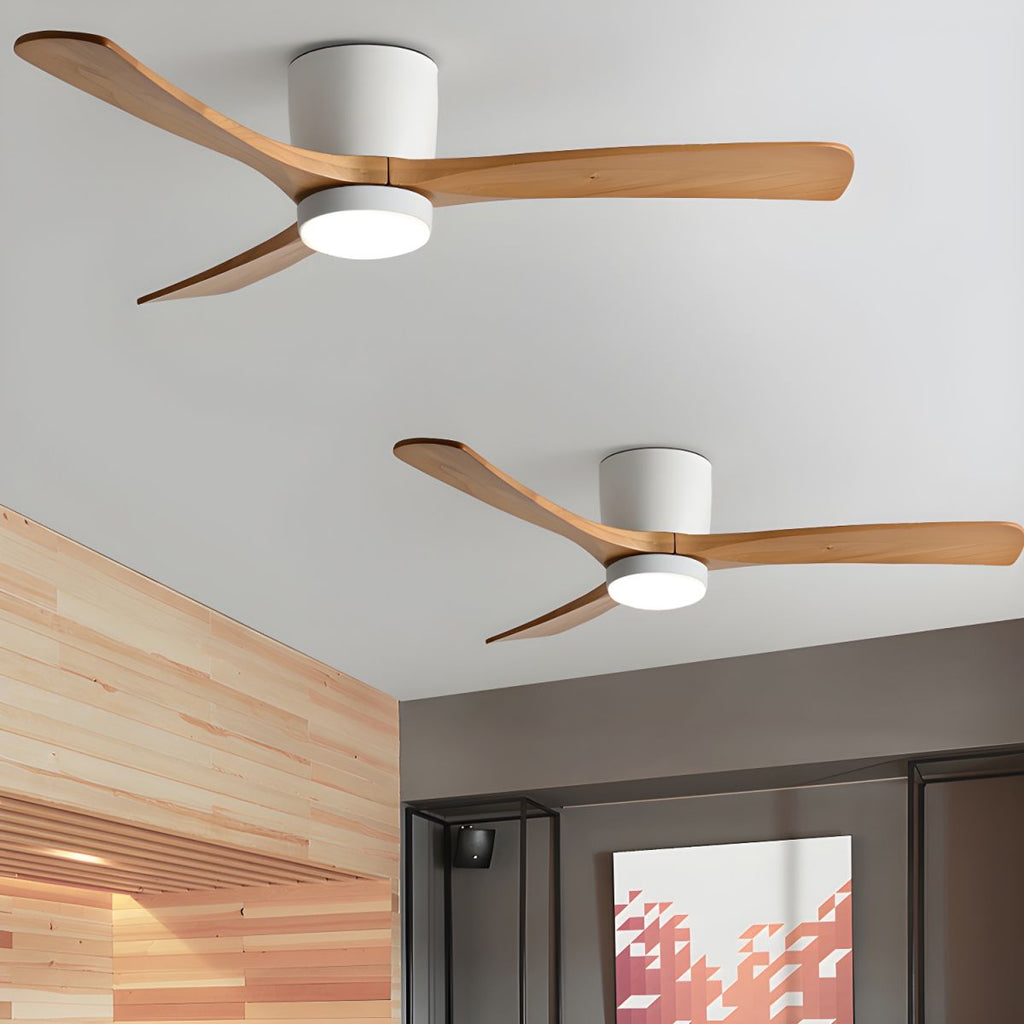 Nordic Wooden 42"/48" Ceiling Fan Light by FIFTH & BEAM — product view 5