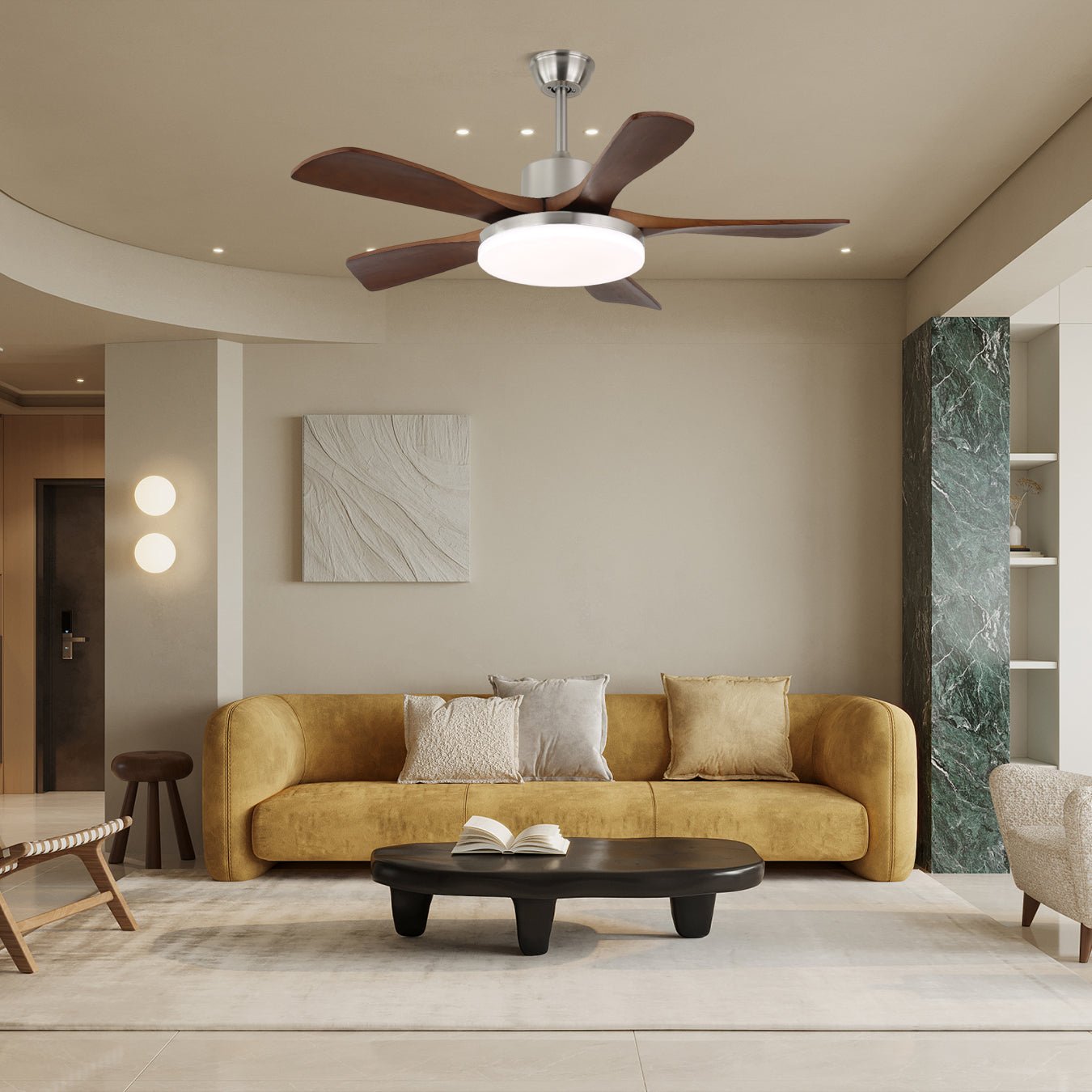 Nova Breeze Ceiling Fan Light by FIFTH & BEAM — product view 5