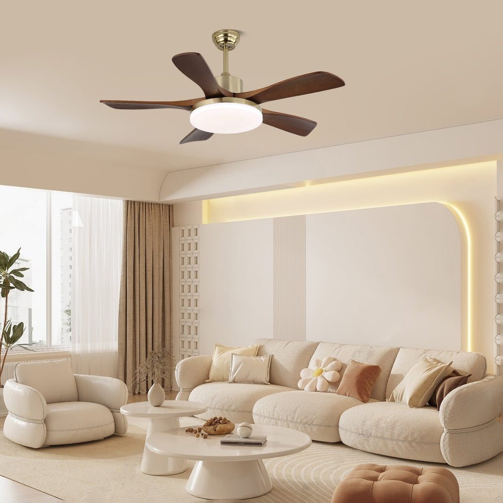 Nova Breeze Ceiling Fan Light by FIFTH & BEAM — product view 4