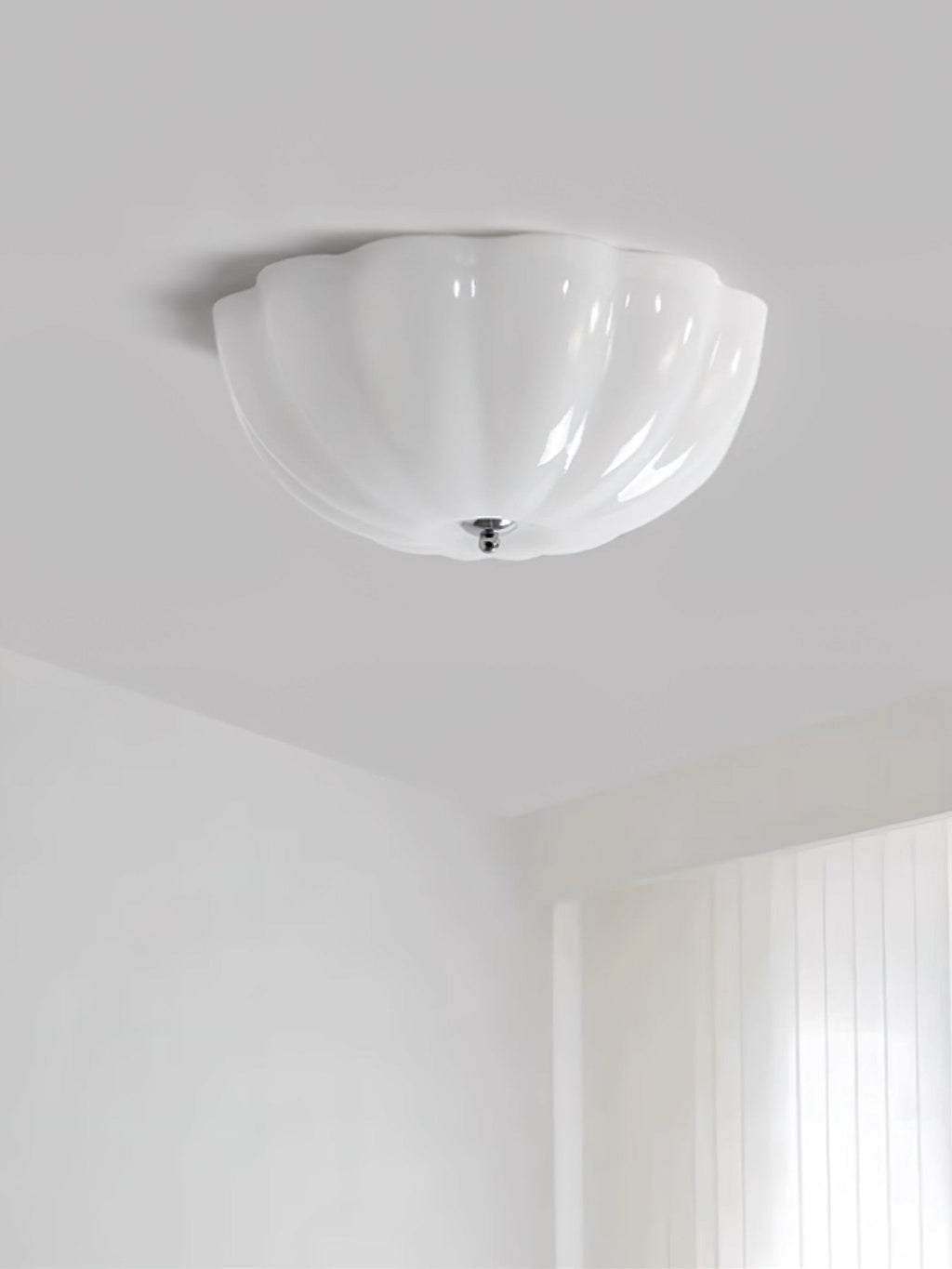 Opal Shell Ceiling Lamp by FIFTH & BEAM — product view 7