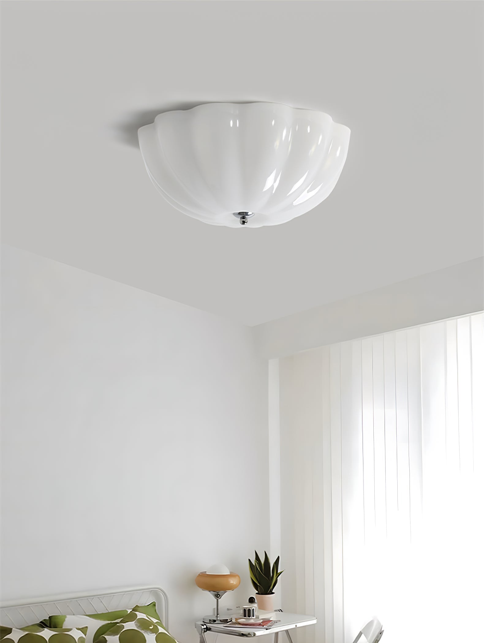 Opal Shell Ceiling Lamp by FIFTH & BEAM — product view 11
