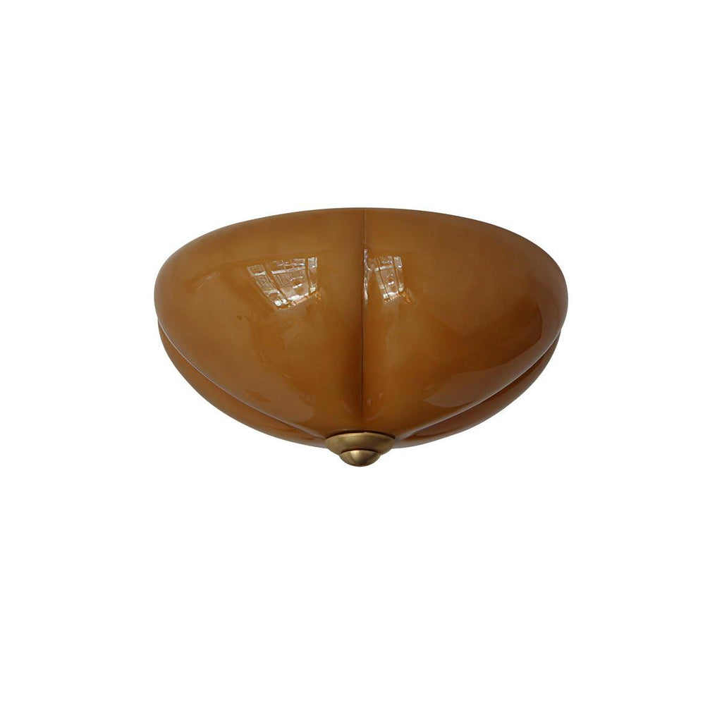 Orange Mushroom Ceiling Lamp 11.8" by FIFTH & BEAM — product view 1