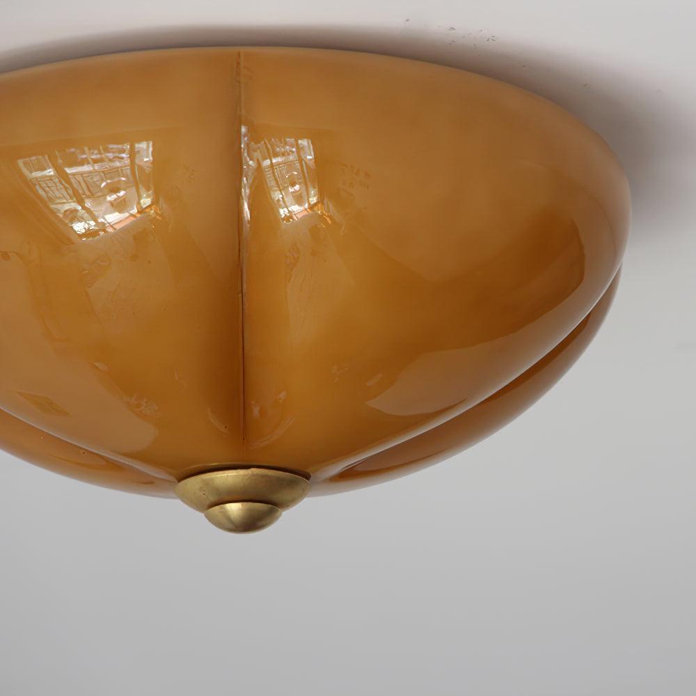 Orange Mushroom Ceiling Lamp 11.8" by FIFTH & BEAM — product view 13