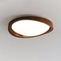 Walnut Curved Edge Ceiling Light by FIFTH & BEAM — product view 8