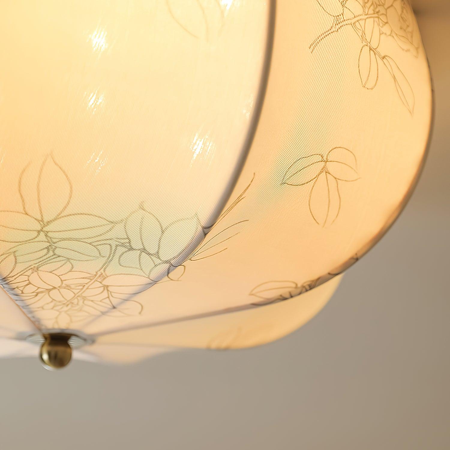 Orchid Fabric Ceiling Lamp by FIFTH & BEAM — product view 13