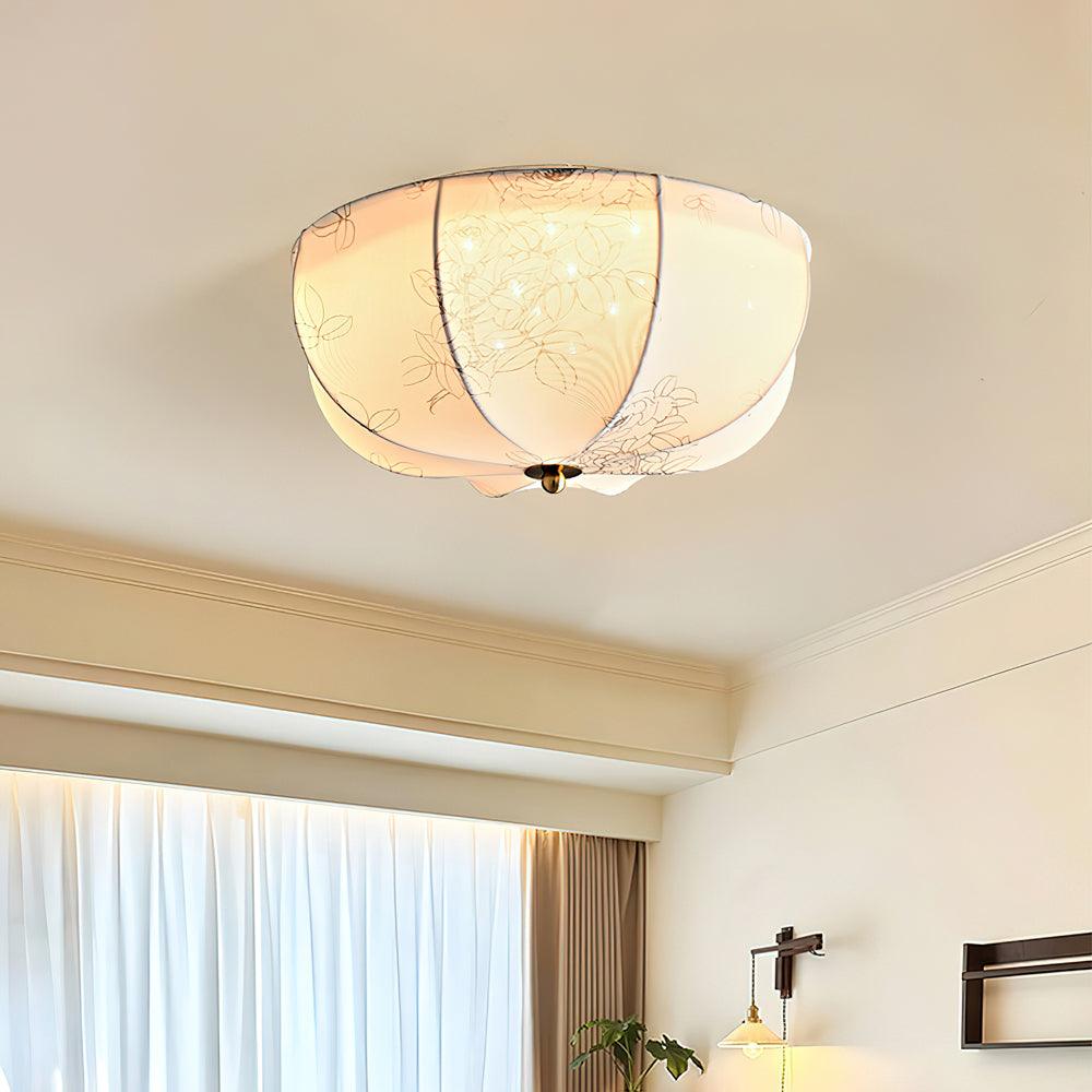 Orchid Fabric Ceiling Lamp by FIFTH & BEAM — product view 12