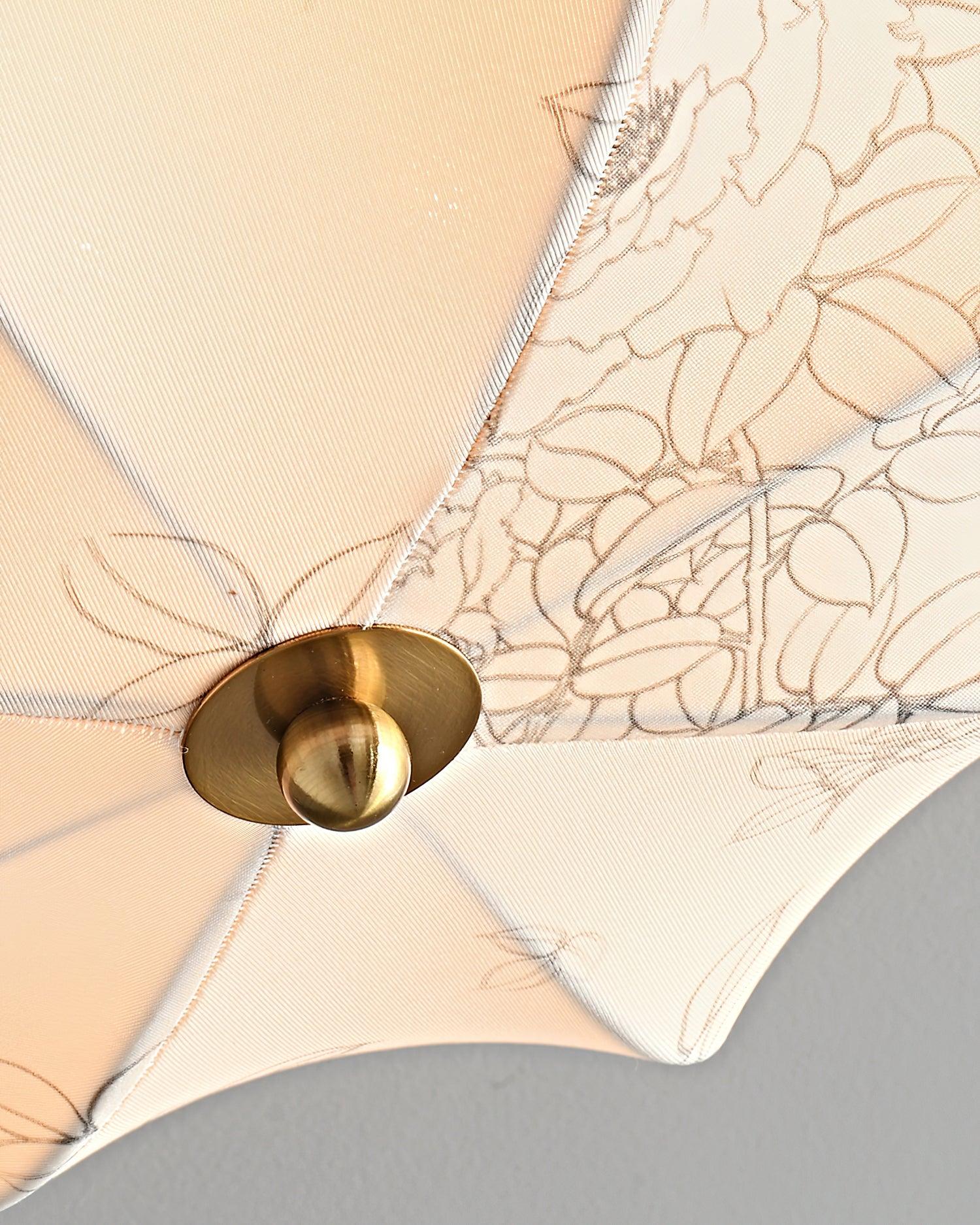 Orchid Fabric Ceiling Lamp by FIFTH & BEAM — product view 14