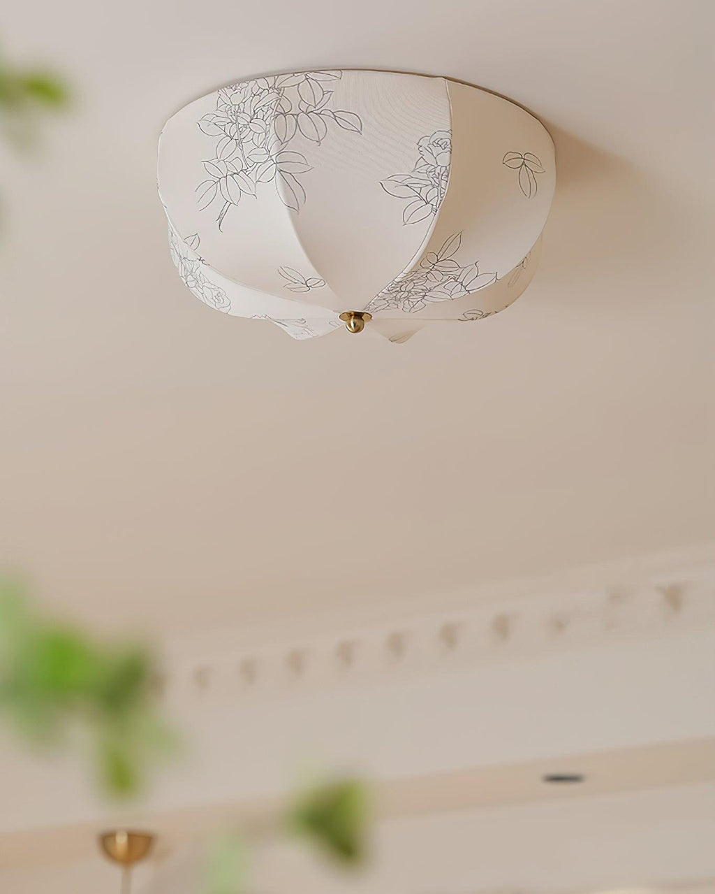 Orchid Fabric Ceiling Lamp by FIFTH & BEAM — product view 8