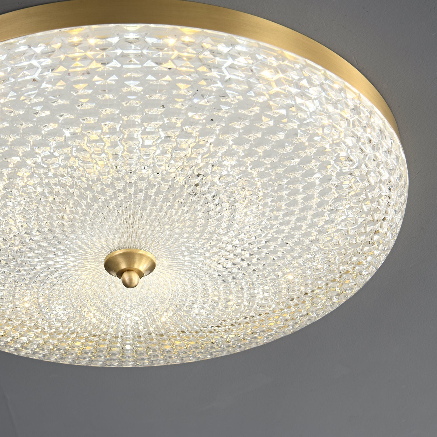 Orlena Glass Ceiling Lamp by FIFTH & BEAM — product view 2