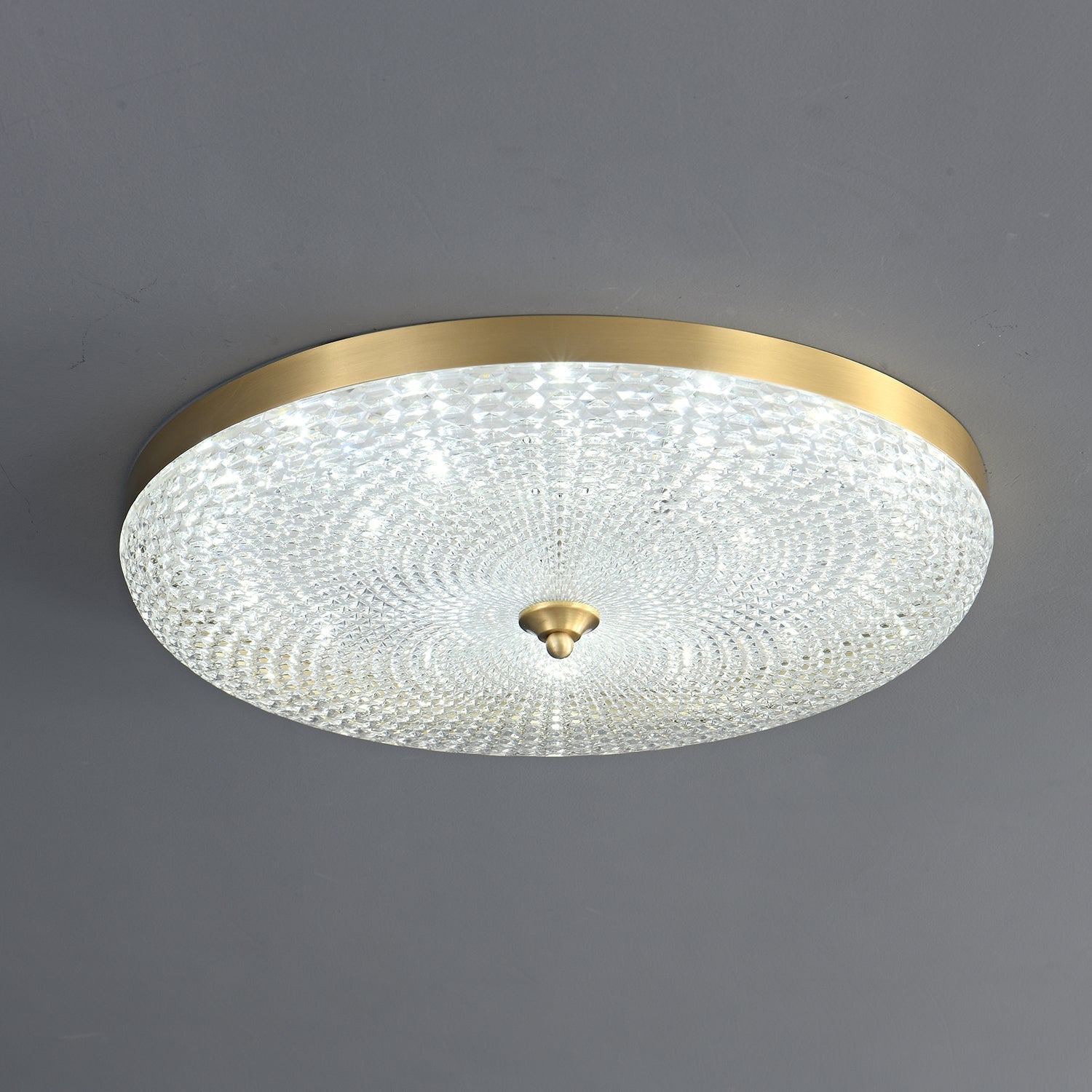 Orlena Glass Ceiling Lamp by FIFTH & BEAM — product view 9
