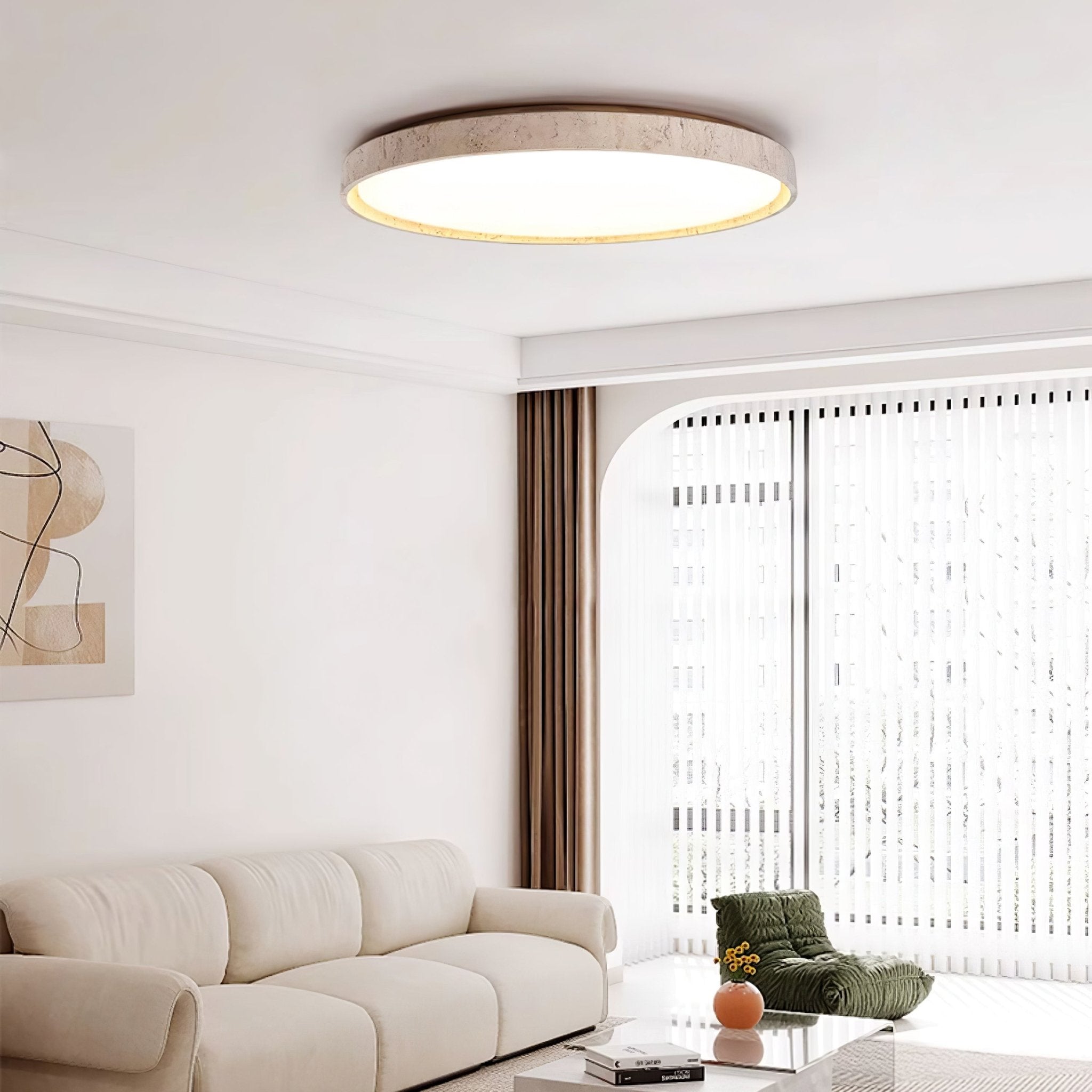 Oro Circle Ceiling Light by FIFTH & BEAM — product view 4