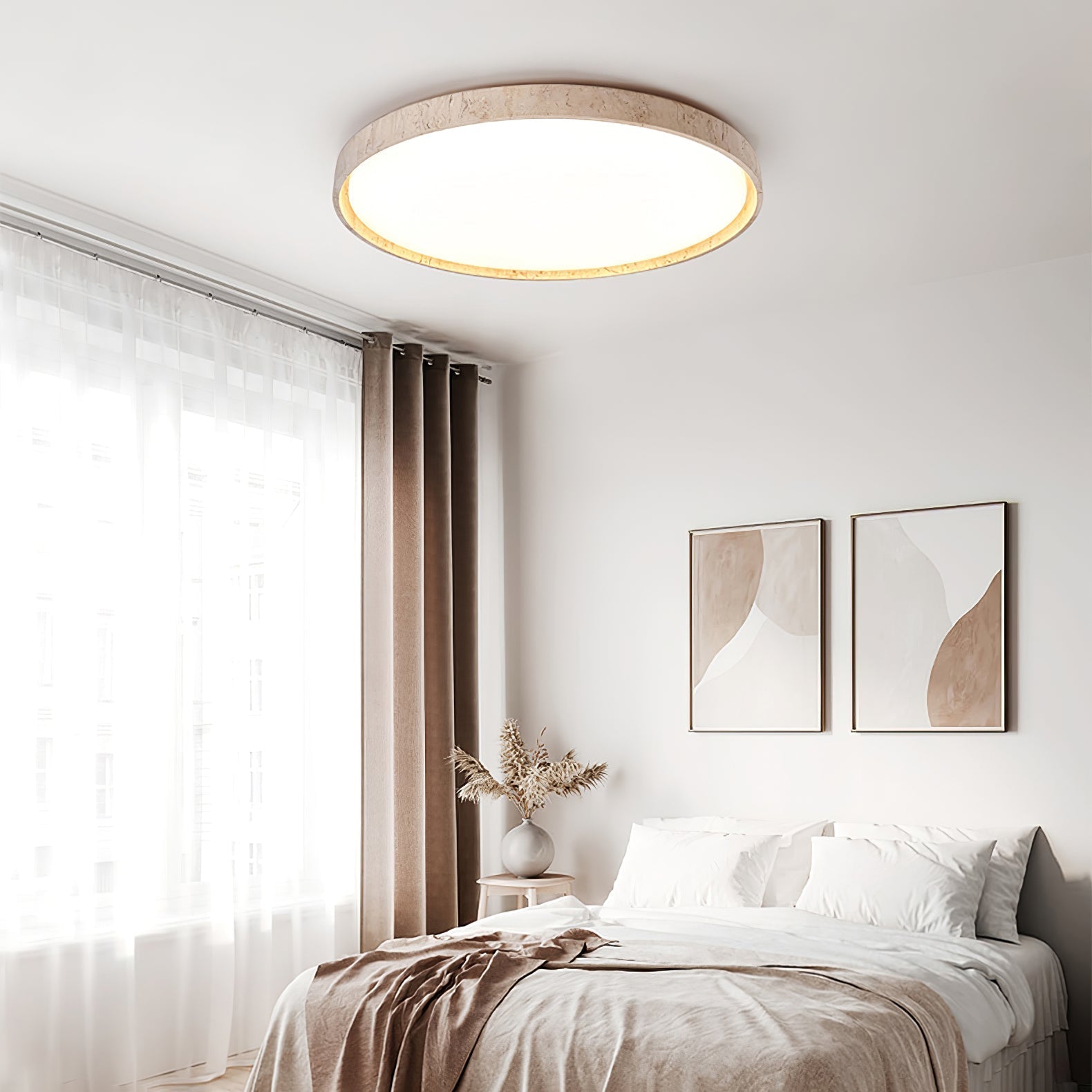 Oro Circle Ceiling Light by FIFTH & BEAM — product view 9