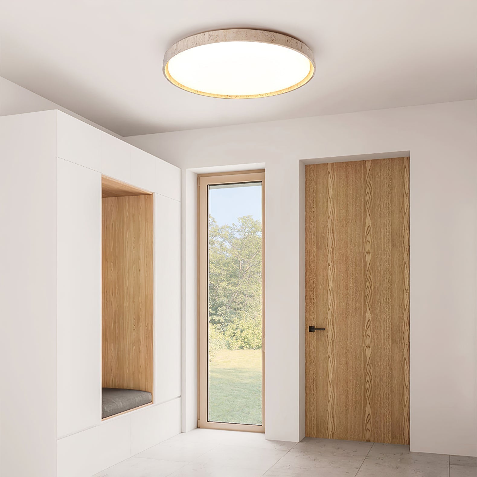 Oro Circle Ceiling Light by FIFTH & BEAM — product view 11