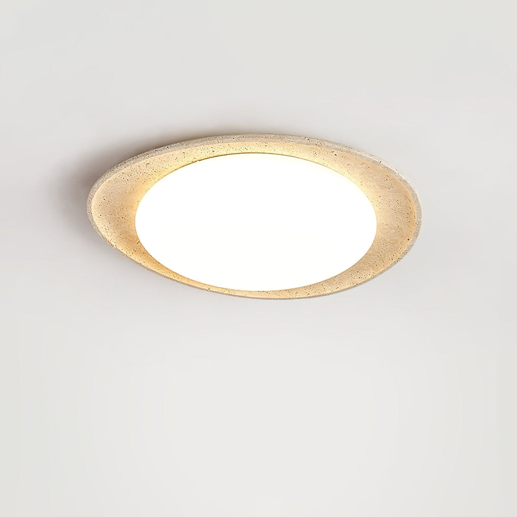 Orolume Travertine Ceiling Light by FIFTH & BEAM — product view 4