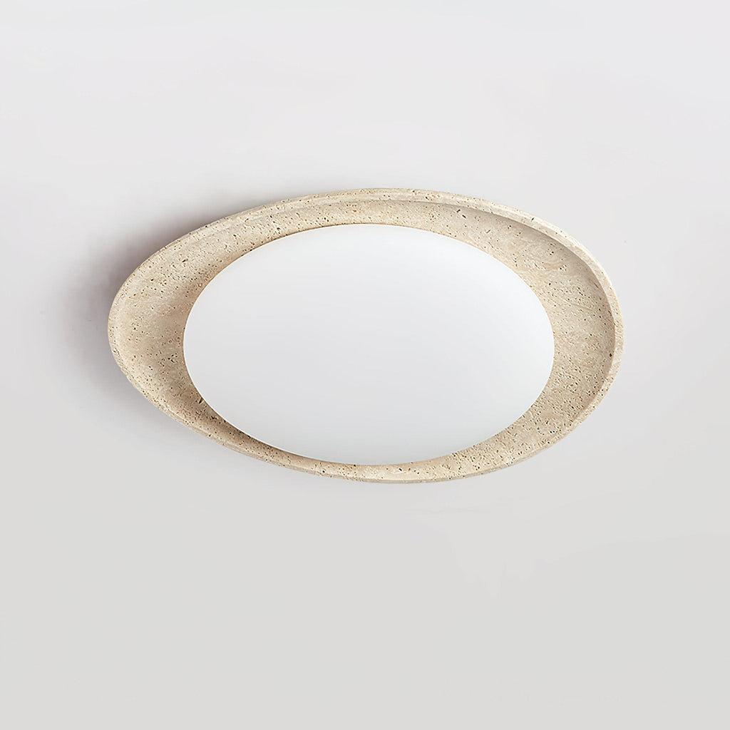 Orolume Travertine Ceiling Light by FIFTH & BEAM — product view 9