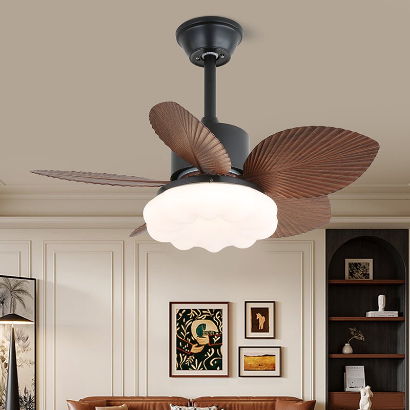 Palm Bloom Ceiling Fan Light by FIFTH & BEAM — product view 3