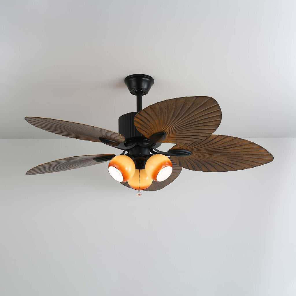 Palm Whisper Tropical Ceiling Fan Light by FIFTH & BEAM — product view 8