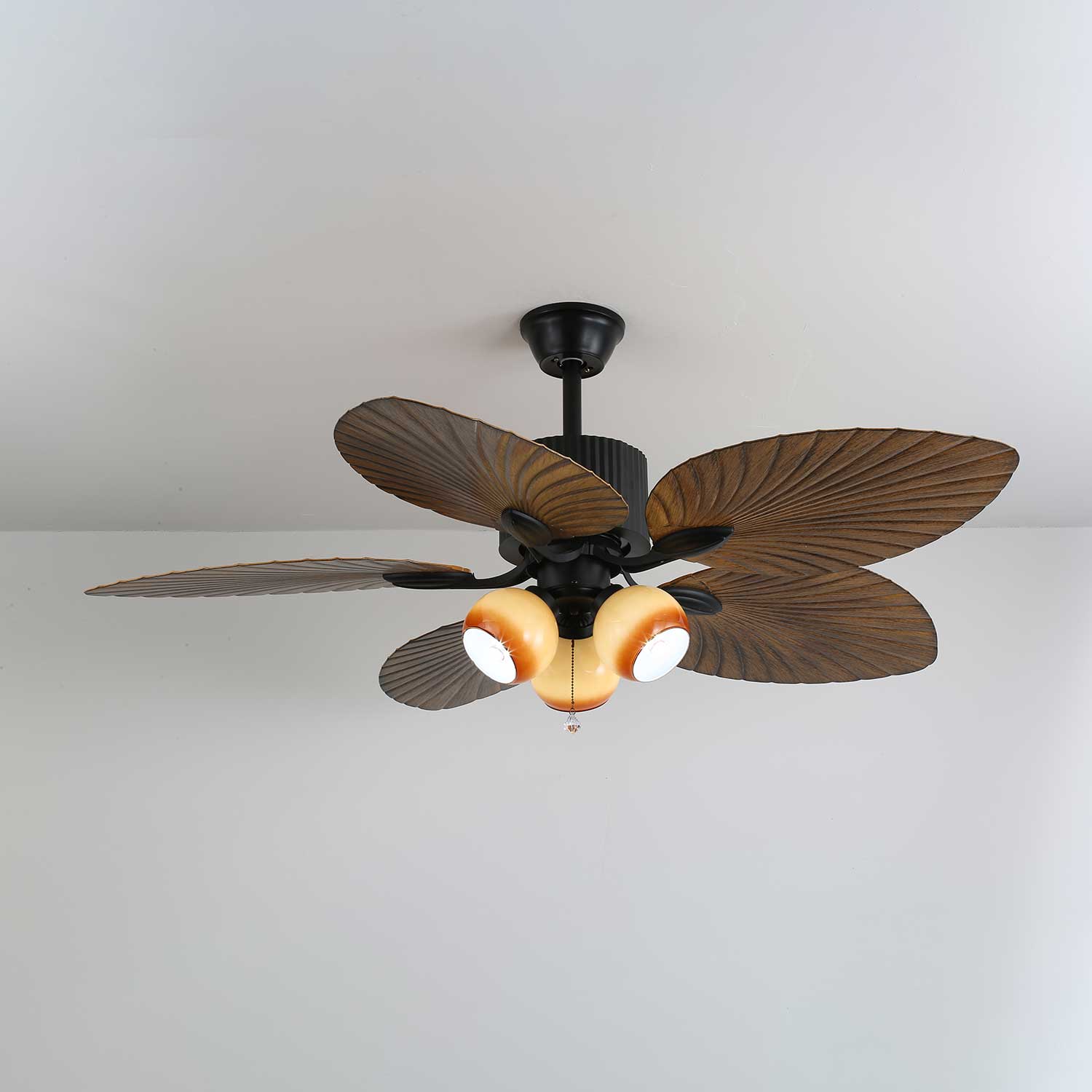 Palm Whisper Tropical Ceiling Fan Light by FIFTH & BEAM — product view 10