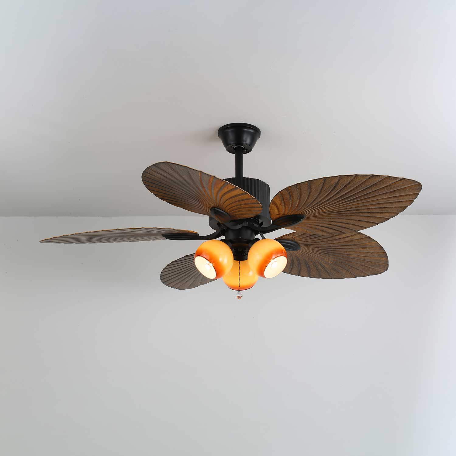 Palm Whisper Tropical Ceiling Fan Light by FIFTH & BEAM — product view 11