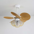 Palmera Bloom Ceiling Fan Light by FIFTH & BEAM — product view 15