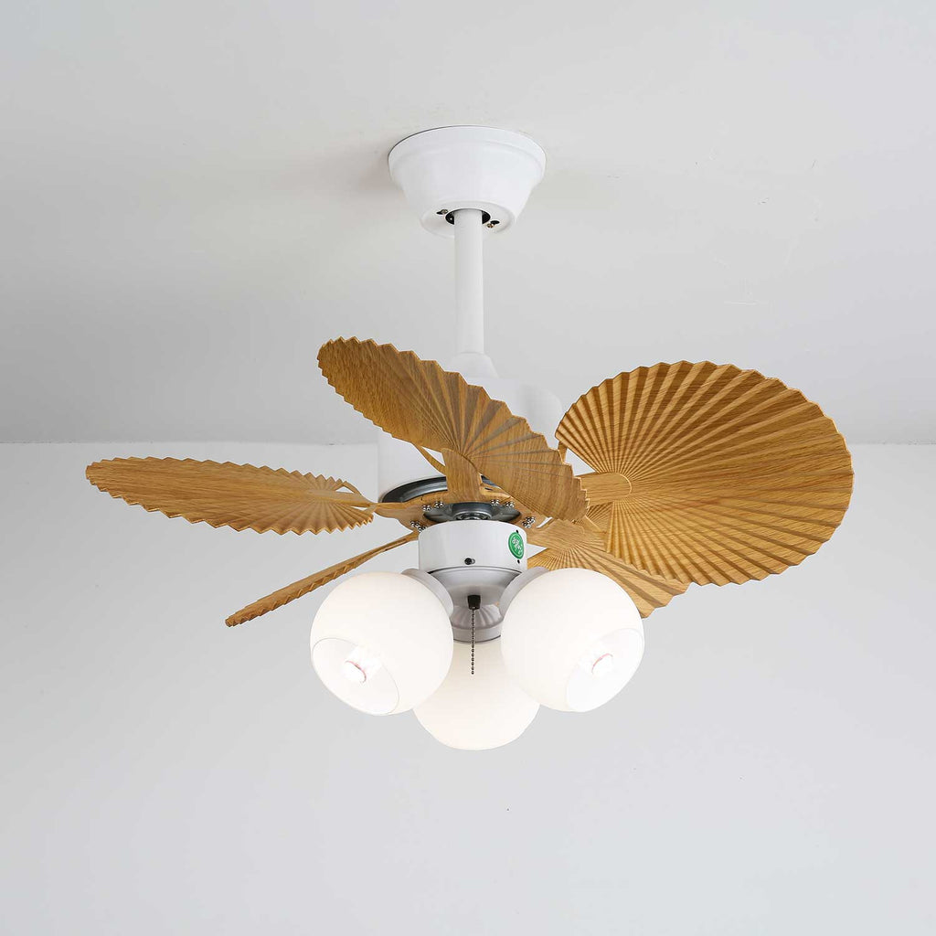 Palmera Bloom Ceiling Fan Light by FIFTH & BEAM — product view 17