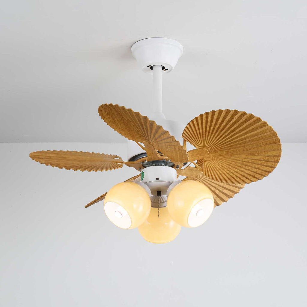 Palmera Bloom Ceiling Fan Light by FIFTH & BEAM — product view 2