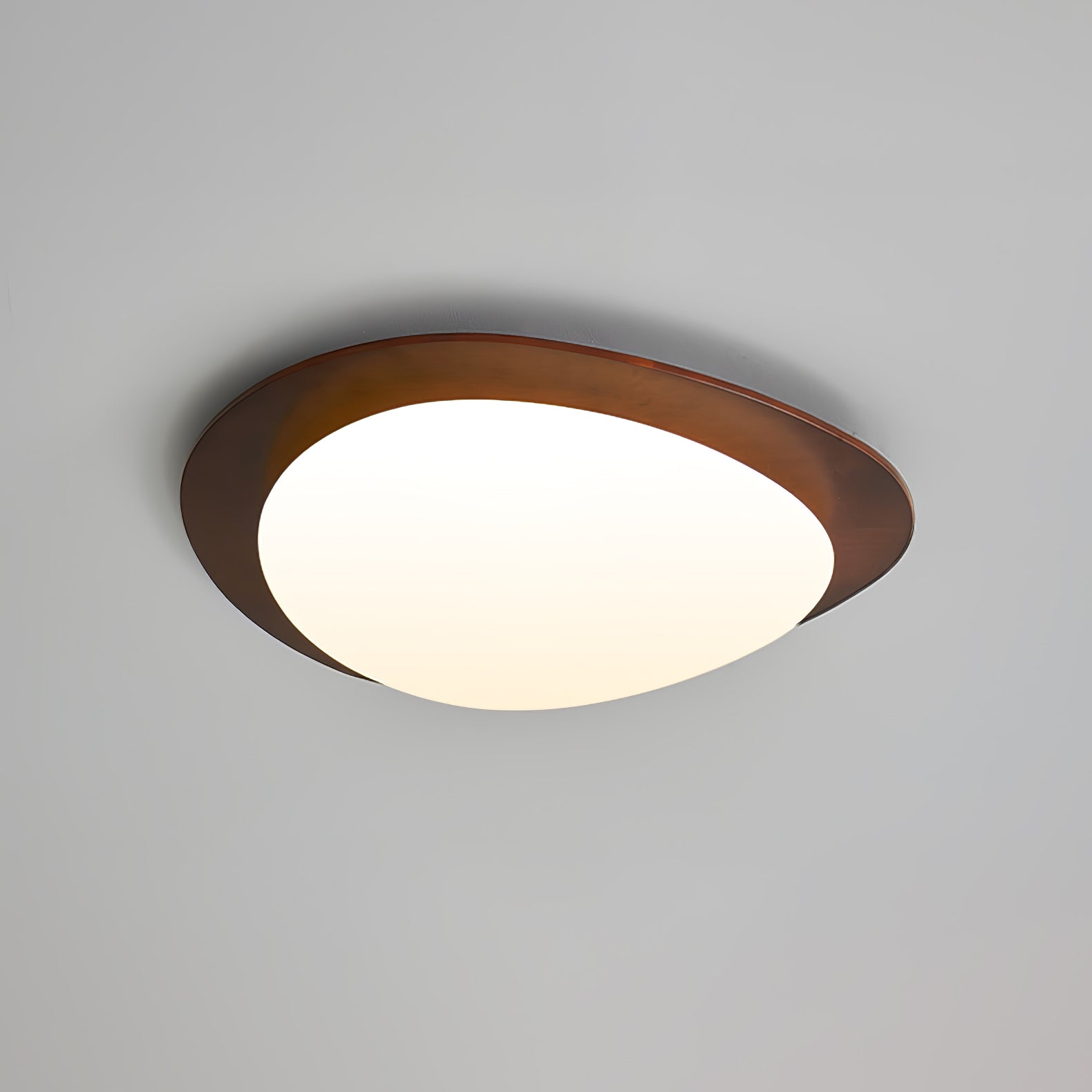 Pebble Wooden Ceiling Light by FIFTH & BEAM — product view 8