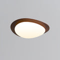 Pebble Walnut Ceiling Light by FIFTH & BEAM — product view 24