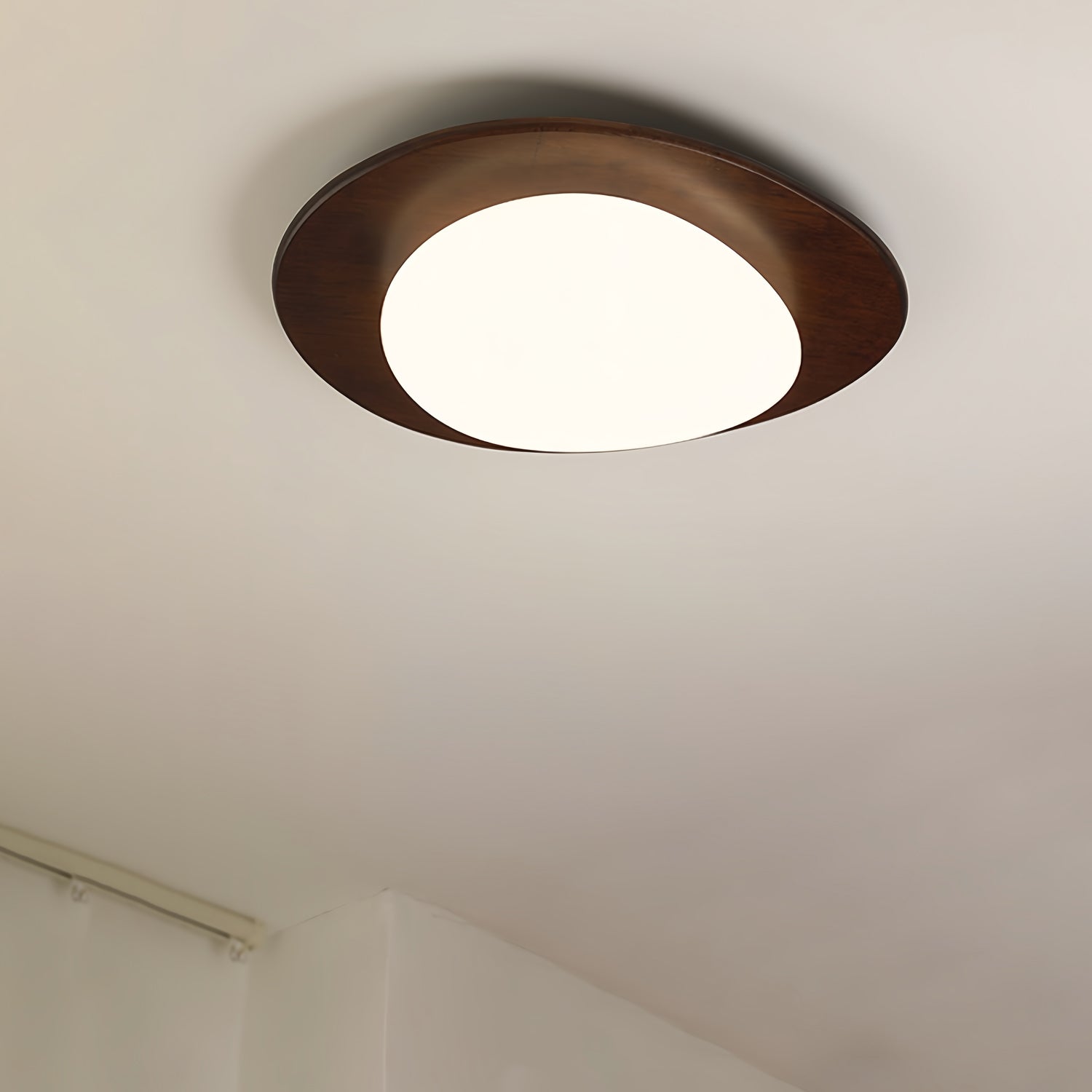 Pebble Wooden Ceiling Light by FIFTH & BEAM — product view 35