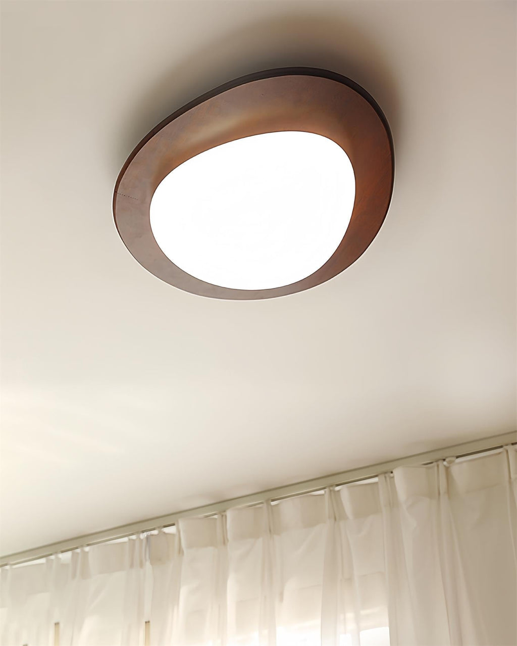 Pebble Wooden Ceiling Light by FIFTH & BEAM — product view 22