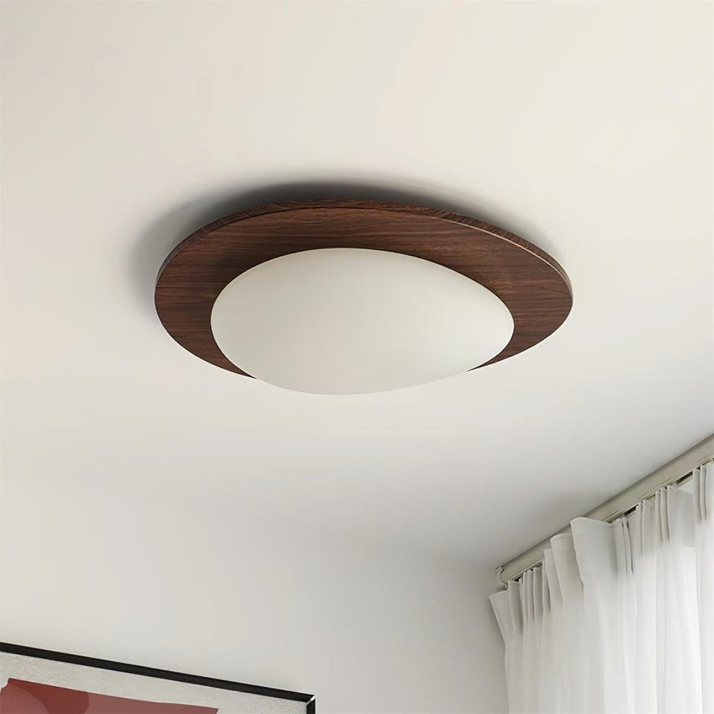 Pebble Wooden Ceiling Light by FIFTH & BEAM — product view 20