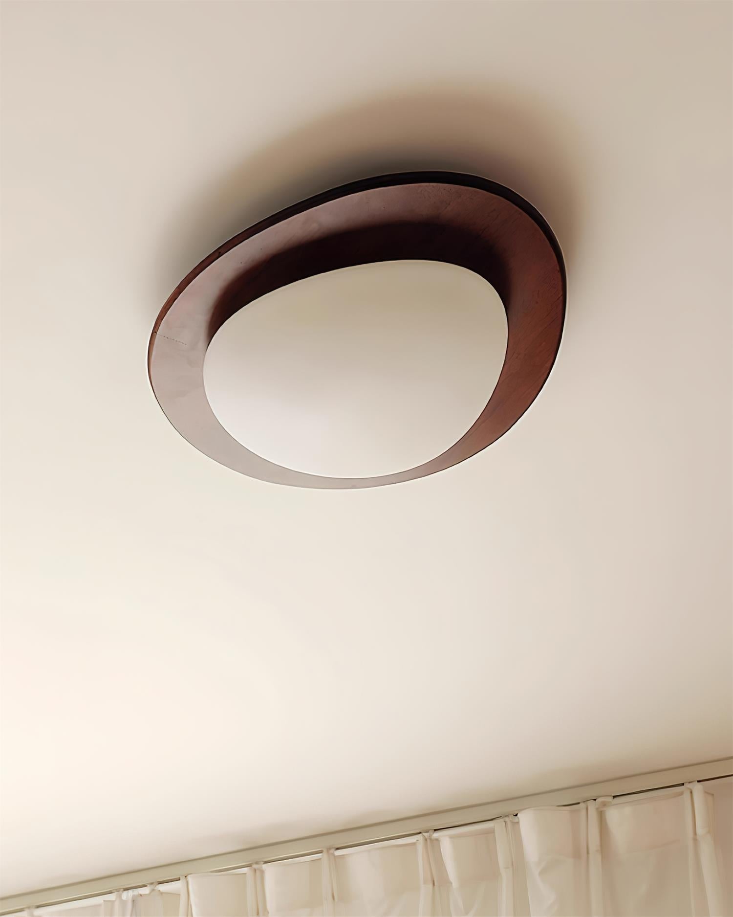 Pebble Wooden Ceiling Light by FIFTH & BEAM — product view 24