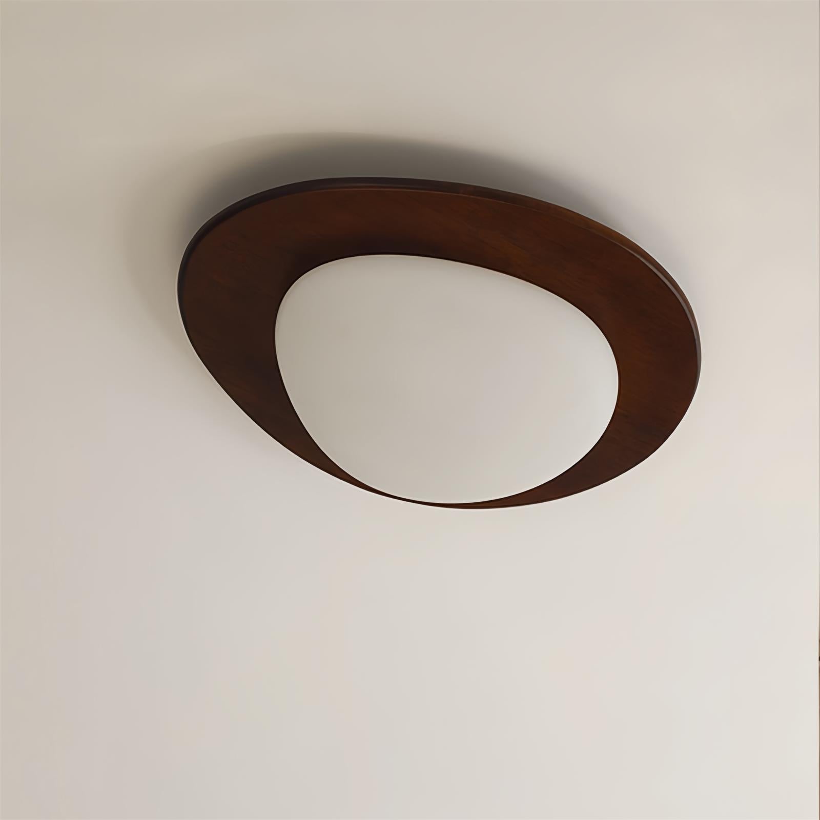 Pebble Wooden Ceiling Light by FIFTH & BEAM — product view 28