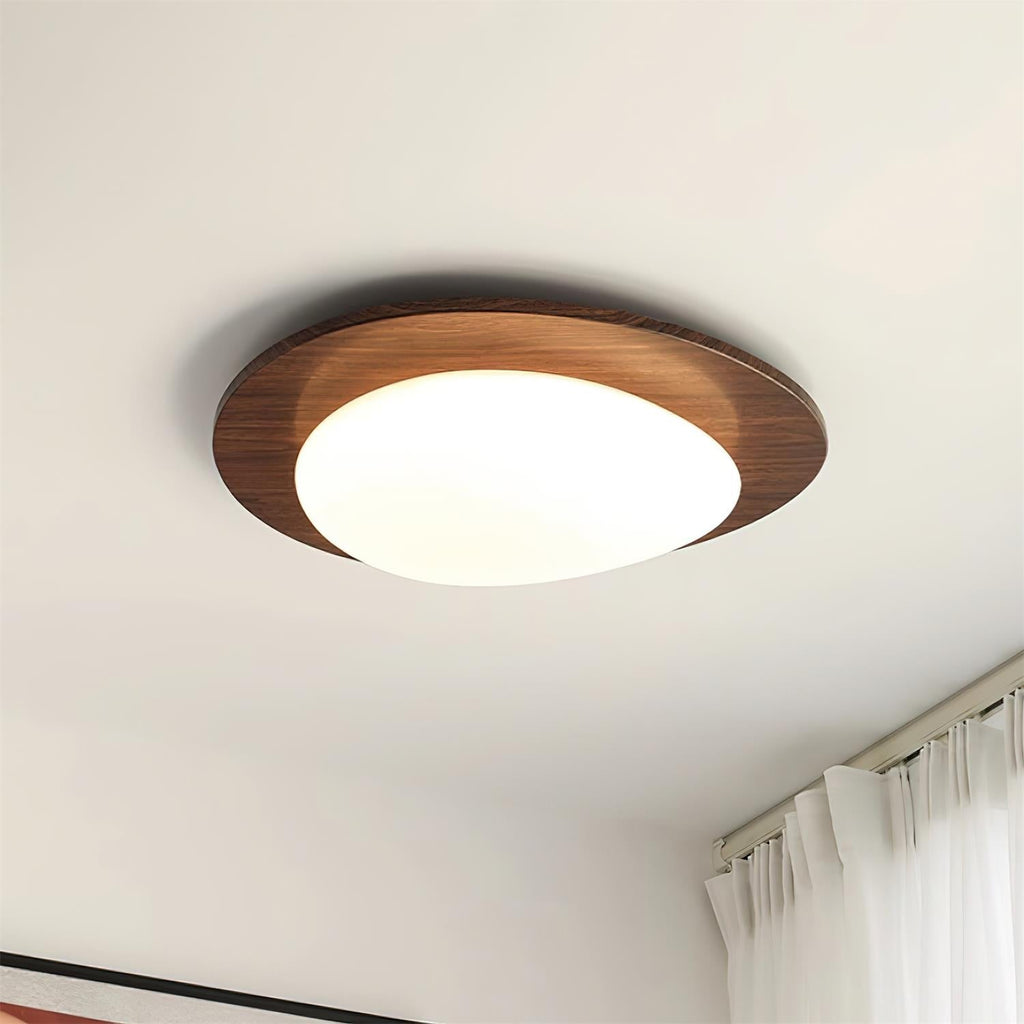 Pebble Wooden Ceiling Light by FIFTH & BEAM — product view 29