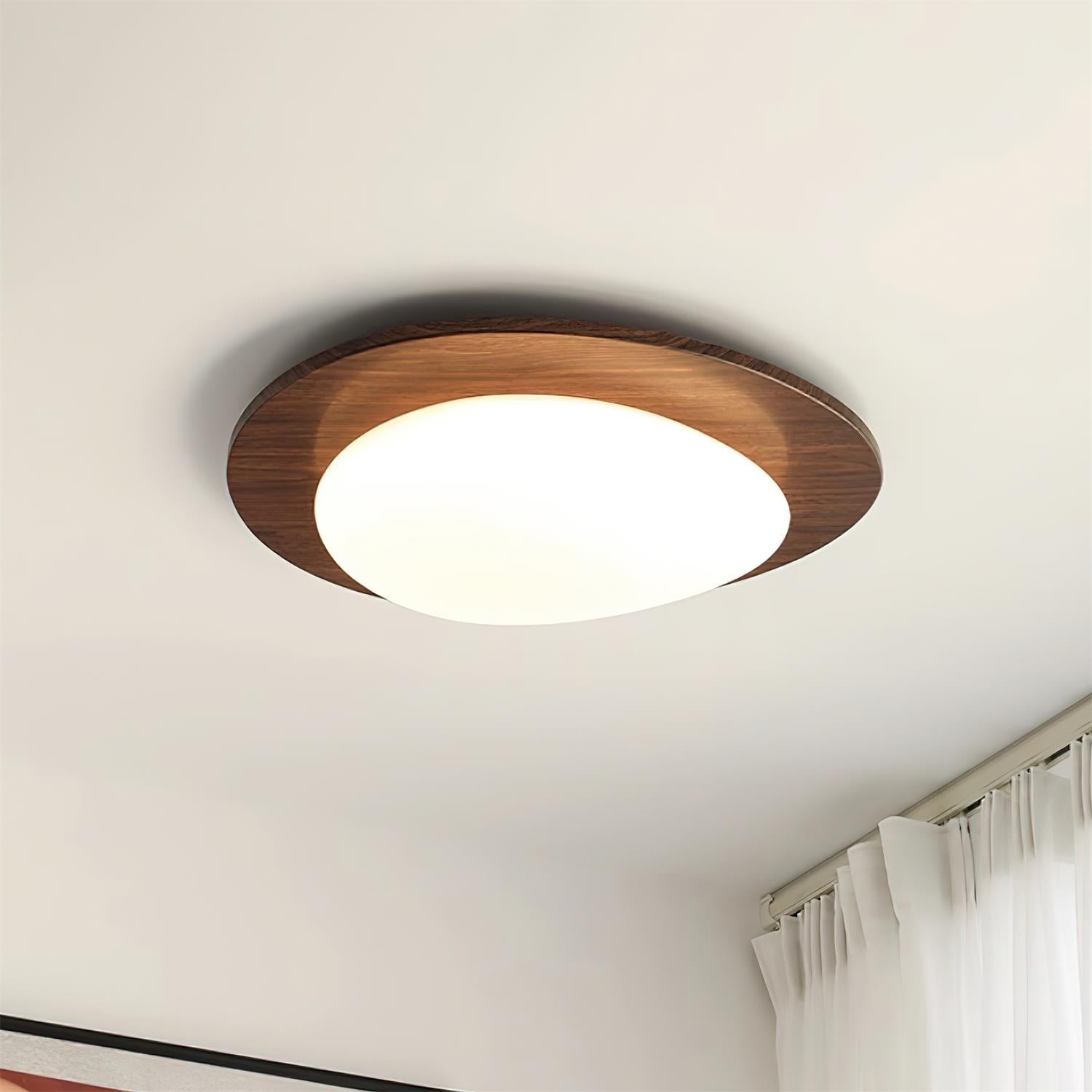Pebble Wooden Ceiling Light by FIFTH & BEAM — product view 29
