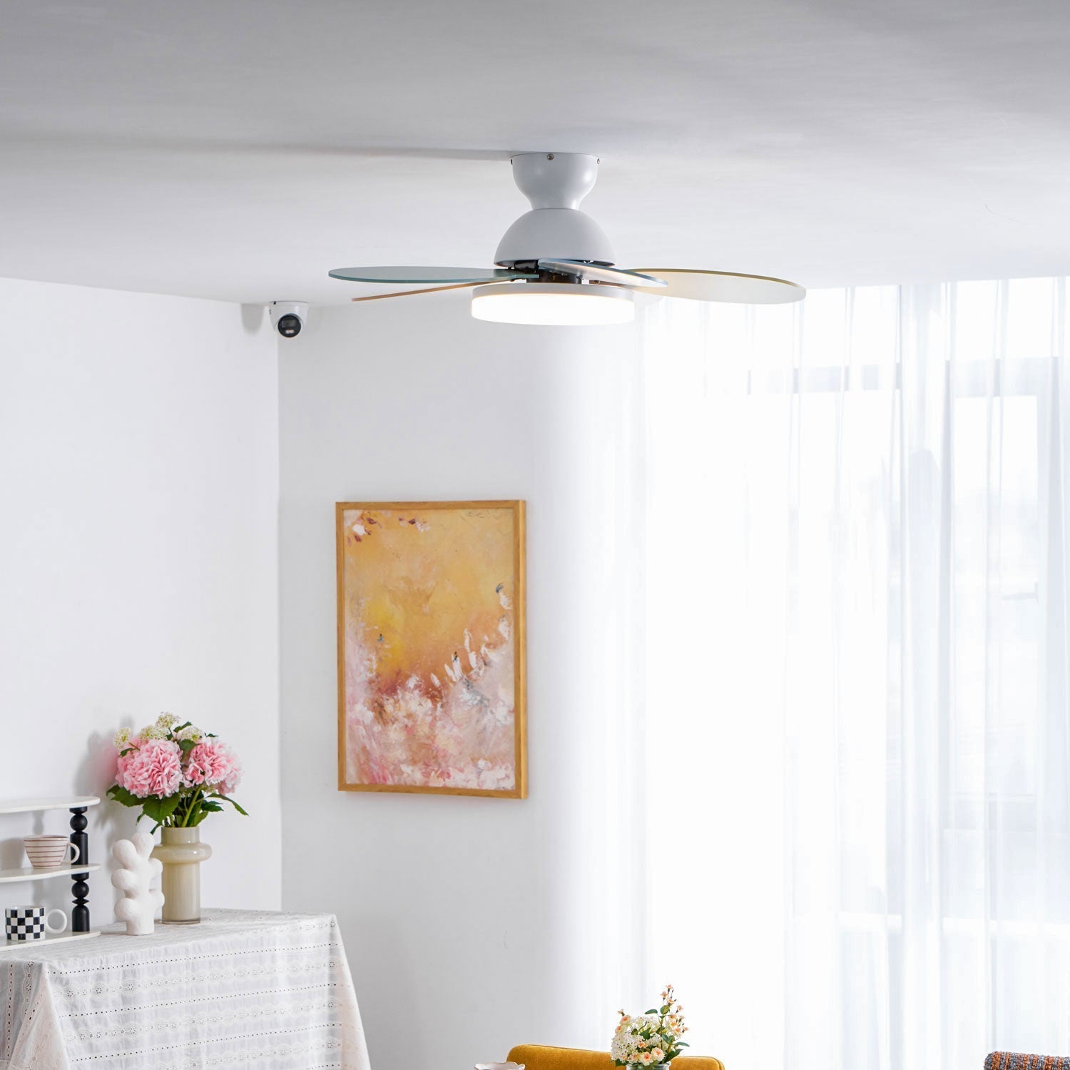 Petalo Ceiling Fan Light by FIFTH & BEAM — product view 29