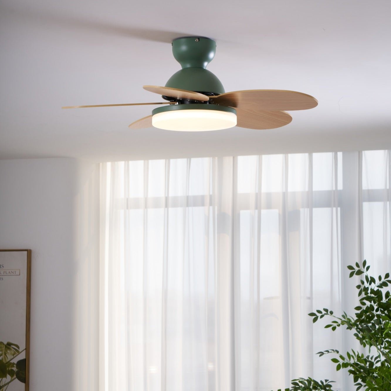 Petalo Ceiling Fan Light by FIFTH & BEAM — product view 6