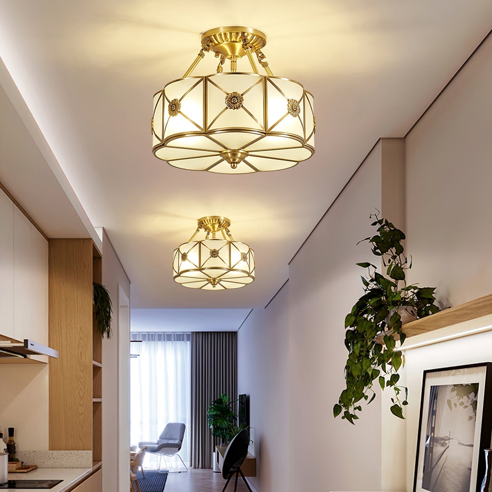 Preston Ceiling Lamp by FIFTH & BEAM — product view 13